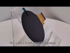 2.8 इंच टीएफटी डिस्प्ले 480x480 टीएफटी गोल डिस्प्ले 40 पिन आरजीबी इंटरफ़ेस