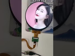 300 सीडी/एम2 गोल टीएफटी डिस्प्ले 4 इंच 720x720 डिस्प्ले 4 लेन एमआईपीआई इंटरफ़ेस के साथ