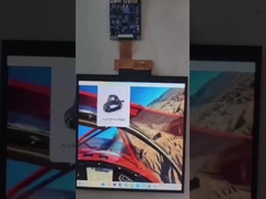 7.6 इंच 800x800 स्क्वायर टीएफटी डिस्प्ले मॉड्यूल एचडीएमआई ड्राइवर बोर्ड के साथ एमआईपीआई इंटरफ़ेस