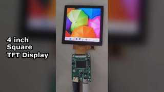4 इंच 720x720 वर्ग टीएफटी डिस्प्ले