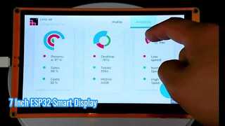 7 इंच ESP32 800X480 डिस्प्ले मॉड्यूल कैपेसिटिव टचस्क्रीन