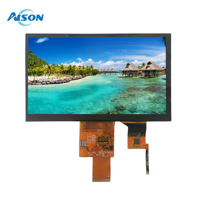 7 इंच 800x480 IPS TFT कैपेसिटिव टच डिस्प्ले आरजीबी 40पिन