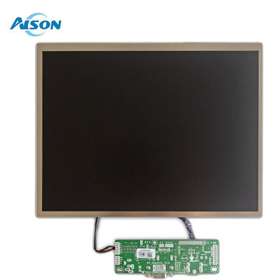 12.1 इंच डिस्प्ले 900:1 1024x768 डिस्प्ले 650 Cd/M2 LVDS इंटरफेस