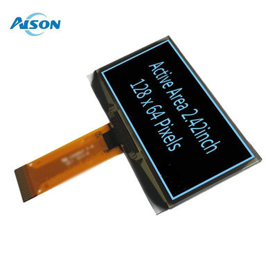 2.42 इंच OLED डिस्प्ले 24 पिन सफेद OLED डिस्प्ले 128x64 SPI I2C SSD1309 नियंत्रक