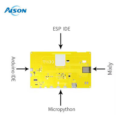 7 इंच ESP32 ग्राफिक डिस्प्ले 300 निट्स स्मार्ट स्क्रीन डिस्प्ले 800x480