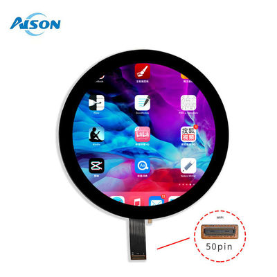 5.0" 1080x1080 गोल टीएफटी डिस्प्ले एमआईपीआई इंटरफेस 350 निट्स