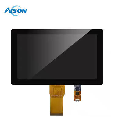 7 इंच 1024x600 LVDS IPS TFT LCD डिस्प्ले USB I2C इंटरफ़ेस कैपेसिटिव टच पैनल