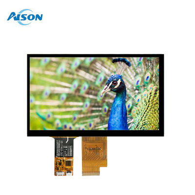 7 इंच 1024x600 LVDS IPS TFT LCD डिस्प्ले USB I2C इंटरफ़ेस कैपेसिटिव टच पैनल
