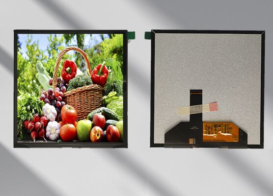 7.6 इंच स्क्वायर 1200x1200 टीएफटी एलसीडी एलसीएम डिस्प्ले मॉड्यूल हाई ब्राइटनेस 1000cd/m2 MIPI इंटरफ़ेस ILI9881C ड्राइवर आईसी