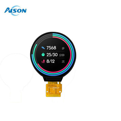 1.28 इंच गोल प्रकार एलसीडी डिस्प्ले 12 पिन डिस्प्ले 240x240 ड्राइवर GC9A01 SPI इंटरफ़ेस