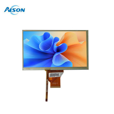 7 इंच 800X480 प्रतिरोधी टच पैनल 50 पिन आरजीबी 24 बिट 7 इंच आरटीपी डिस्प्ले