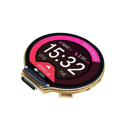 1.28 इंच ESP32-C3 परिपत्र डिस्प्ले 240*240 IPS एलसीडी टच स्क्रीन टीएफटी मॉड्यूल वाईफ़ाई विकास बोर्ड